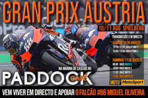 Grande Prémio da Austria com Transmissão Directa no Paddock Café thumbnail