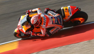 MotoGP, Aragón: Márquez lidera a FP4, Rins e Pol quedas thumbnail