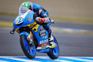 Moto3, Motegi: Lopez lidera os quatro que passam à Q2 thumbnail