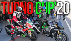 As Aprilia Tuono do Troféu Monomarca de 2020 rodaram por primeira vez em pista no Estoril thumbnail