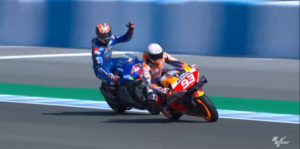 MotoGP, Jerez, TL3: Incidente Rins e Márquez sem ação da Direção de Prova thumbnail