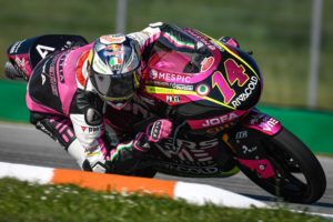 Moto3, 2020,Áustria: Arbolino lidera TL1 antes que chova thumbnail