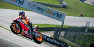 MotoGP, 2020, Estíria: Alex Márquez contra um drone no Red Bull Ring thumbnail