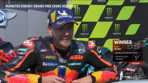 MotoGP, Dixit, Brno: Brad Binder “Que isto seja o começo de algo grandioso” thumbnail