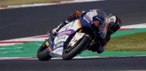 Moto3, 2020, San Marino : Canet o mais rápido no warm up perante queda de Gardner thumbnail