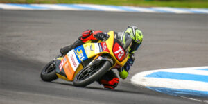 CNV, Pré-Moto3 e SSP300: Gonçalo Ribeiro e Dinis Borges ganham as respetivas classes após boa luta thumbnail