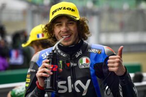 Moto2, 2020, Valência: Marco Bezzecchi, VR46, terceiro a 0,204s: thumbnail