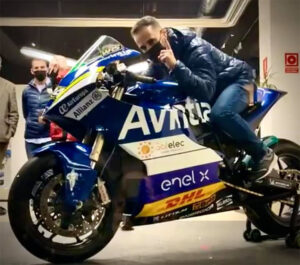 MotoE, 2021: André Pires na Energica da Avintia Esponsorama thumbnail