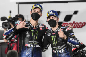 MotoGP, 2021, Dixit: Dupla da Yamaha na primeira linha thumbnail